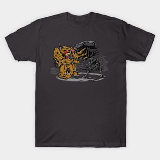 Alien Fighting T-Shirt